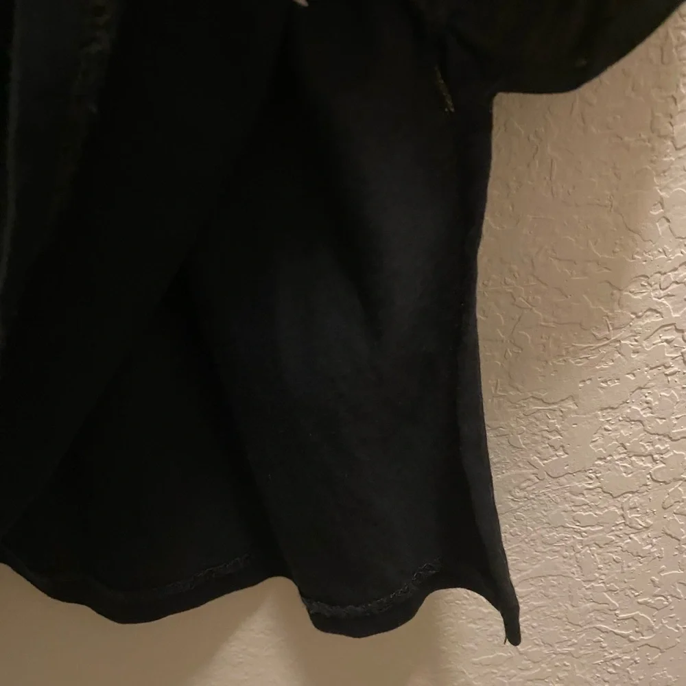 J. Crew Black Sleeveless Lightweight Midi Dress With Front Pocket Size Medium